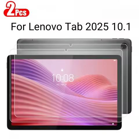 2 Pieces HD Scratch Proof Screen Protector Tempered Glass For Lenovo Tab 2025 10.1 TB-311FU TB-311XU