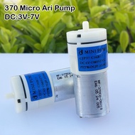 Dc 6V 370 Motor Miniature Silent Air Pump 2L/min Blood Pressure Gauge Pump 3.7V CJP37-C Pressure Pum