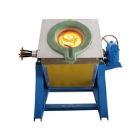 Metal Smelting Furnace Energy Saving Medium Induction Heating Machine Aluminum Copper Iron Melting A