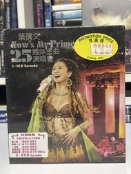 全新 🎵葉蒨文《 25週年金曲 · 演唱會 2007 》③碟 卡拉OK VCD｛ 見圖 ｝