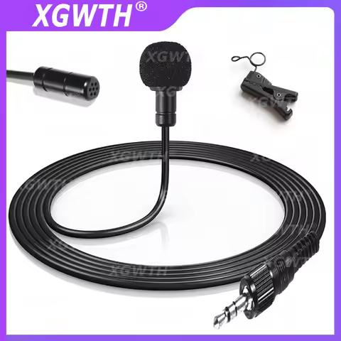 Professional Tie Clip Lavalier Lapel Microphone For Sony UWP UTX D21 D11 V1 Wireless Transmitter Sys