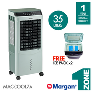 Morgan 35L Air Cooler with Remote Control Penyejuk Udara Besar - Model: MAC-COOL7A