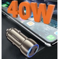 WUW-C190 40W fast charger for car.