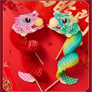 Paper Snake Puppet Model Paper Snake Puzzle for Photography DecorativeCNY CNY