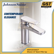 Johnson Suisse Misano Basin Pillar Tap Water Tap Bathroom Faucet Tap Bathroom Tap Basin Water Tap 水龙
