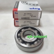 BEARING 63/28 C3 KOYO DIMENSIONS 28X68X18MM BEARING KRUK AS THUNDER SCORPIO