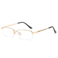 JN IMPRESSION Mens Business Full-frame Glasses Frame Metal Alloy Glasses Frame New Half-frame Glasse