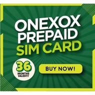 (Free Delivery) ONEXOX / XOX 36 Month Validity MNP ( PORT IN / KEKAL NOMBOR LAMA ) PREPAID WAWA MNP 