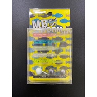 OPASS MB Mad Bite Worm Set Soft Bait Fishing Lure