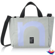 OVER LOGO 2WAY Waterproof A5 Tote Bag