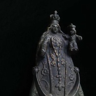【老時光 OLD-TIME】早期歐洲銅雕聖母子像