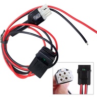 1 Pcs 6 Pin Plug DC Power Cord Cable For Icom Radio IC-706 IC-718 IC-746 IC-756