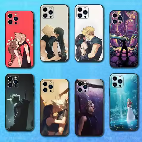 Game F-Final F-Fantasy Hot Phone Case For iPhone 17,16,15,14,13,12,11 Plus,Pro Max,XS,X,XR,SE,Mini,8