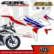 Striping CBR 150r Facelift Stiker Motor CBR FACELIFT Striping Cbr 150r Facelift Livery