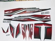 [TEM XE SIRIUS] Bộ tem 3 lớp dán dàn áo xe máy xe SIRIUS RC tem như zin theo xe (màu đỏ đen)