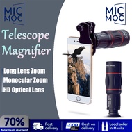 Spyglass APEXEL Universal 18x25 Monocular Zoom HD Optical Mobile Phone External Telephoto Lens