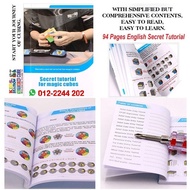 [Ready Stock in KL] Secret Tutorial For Magic Cubes -2x2, 3x3, CFOP, 4x4-7x7, Megaminx, Skweb, Pyram