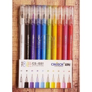Color Pen 10 Colors Chosch CS-G51