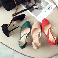 Strappy Low Heel Shoes Size 32-46