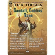 MTG The Hobbit Gandalf Goblins' Bane Book Cover Borderless Mythic 0242 | Magic The Gathering Single 