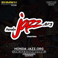Honda JAZZ Car LOGO PRINTING STICKER