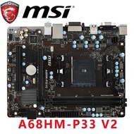 MSI A68HM-P33 V2 Micro-ATX FM2+ DDR3  motherboard A68HM P33