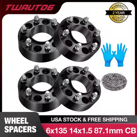 1"/1.25”/ 1.5” /2" 6x135 Wheel Spacers Hubcentric 14x1.5 For 2015-2024 Ford F150