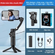 Bộ Ổn Định Gimbal Cầm Tay 3 Trục M02 Dành Cho Điện Thoại Thông Minh Với Điều Khiển Từ Xa Không Dây T