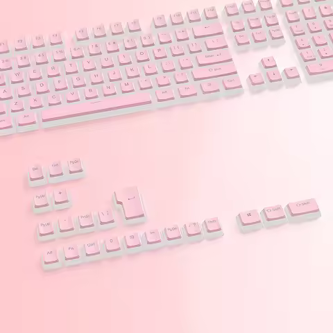 Pudding Keycap for GMK87 GMK81 GMK67 K617 M87 129 Keys OEM PBT Key Cap Backlit for Mx Profile Mechan