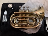 袖珍小號 迷你小號 Pocket Trumpet連盒