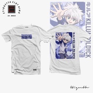 Anime Shirt - ETQTCo. - Hunter x Hunter - Killua Zoldyck เสื้อยืดคอตตอนฤดูร้อน S-5XL