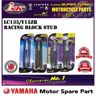 IKK RACING BLOCK STUD // BOLT 185MM 180MM 190MM JET Y15ZR Y15 FZ150 FZ 150 LC135 TIANG KUNCI HEAD BL