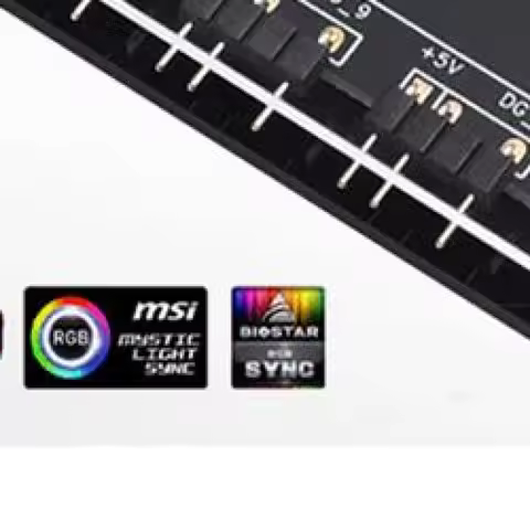 1pc ARGB Connector 5V 3Pin ARGB RGBW Cable ASUS AURA SYNC RGB 10 Hub Splitter SATA Power Extension C