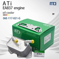 Engine Oil Cooler For Audi A4 A5 Q5 A6 A7 A8 Q7 VW Touareg Porsche Cayenne 3.0T 06E117021G 06E117021