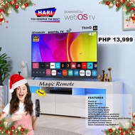 HARI TV 43inch Powered by WEBOS Frameless Na