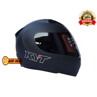 Helm Full Face Kyt R10 Solid Black Doft Original Termurah