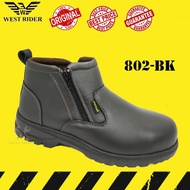 WEST RIDER WOMEN'S SAFETY BOOT / KASUT SAFETY KERJA PEREMPUAN / WOMEN'S LEATHER SAFETY BOOT WR303-BK