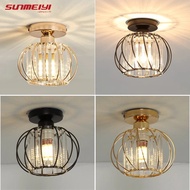 Nordic Modern K9 Crystal Ceiling Lights Indoor Ceiling Lamp Hallway Stairs  Bedroom Lustre Dining Ro