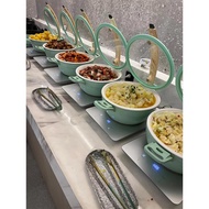 Atour Luxury Hotel Buffet Food Warmer, Breakfast Warming Stove, Commercial Buffet Stove, Stainless S