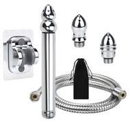 Shower Heads Shower Enema Douche Cleaner System,Handheld Water Shower Cleaner Attachment Nozzle Anal