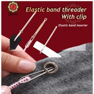 Elastic Band Threader for Pants Waistband Sewing with Clip Elastic Band Insertor Home Tailor Sewing