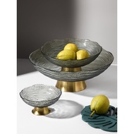 Glass fruit bowl/fruit tray/snack tray/entry key holder/home decor/kitchenware/FB001/FB006/house war