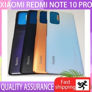 For Xiaomi Redmi Note 10 Pro Back Battery Cover Glass Rear Door Housing Cover Replacement for Redmi note10 pro Max M2101K6G