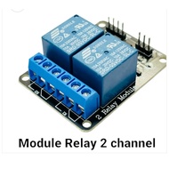 Relay 2 channel module 12v