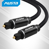 Âm thanh quang kỹ thuật số dây cáp Toslink SPDIF Dây cáp cho Xbox 360 PS4 Card âm thanh sợi quang cá