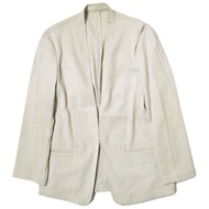 เสื้อแจ็คเก็ตไม่มีปกแบบ Oxford จาก BEAUTY&YOUTH ทีม United Arrows (1622-126-0413) ไซส์ S สีเบจ ไม่มี