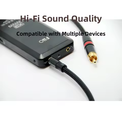 Free Shipping DIY HIFI 3.5mm To RCA SPDIF Coaxial Digital Audio Cable For XiaoMi Box MDZ-09-AA Fiio 