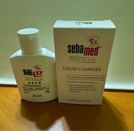 施巴5.5 潔膚浴露 seba med  sensitive skin liquid cleanser 50ml