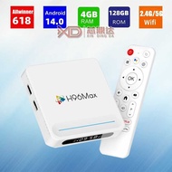 H96MAX H618 Network Set Top Box Android 14 H618 Dual Band WIFI Bluetooth 5.4 TVBOX