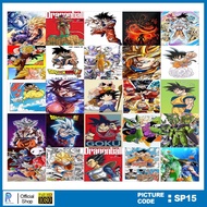 DRAGON BALL STICKER, DRAGON BALL STICKER, DRAGON BALL STICKER PACKAGE PER 25 PCS, CODE SP15